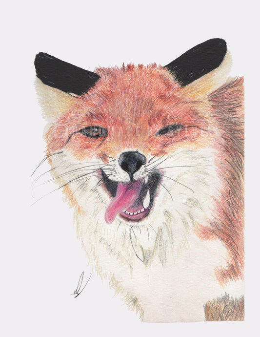 Fox print